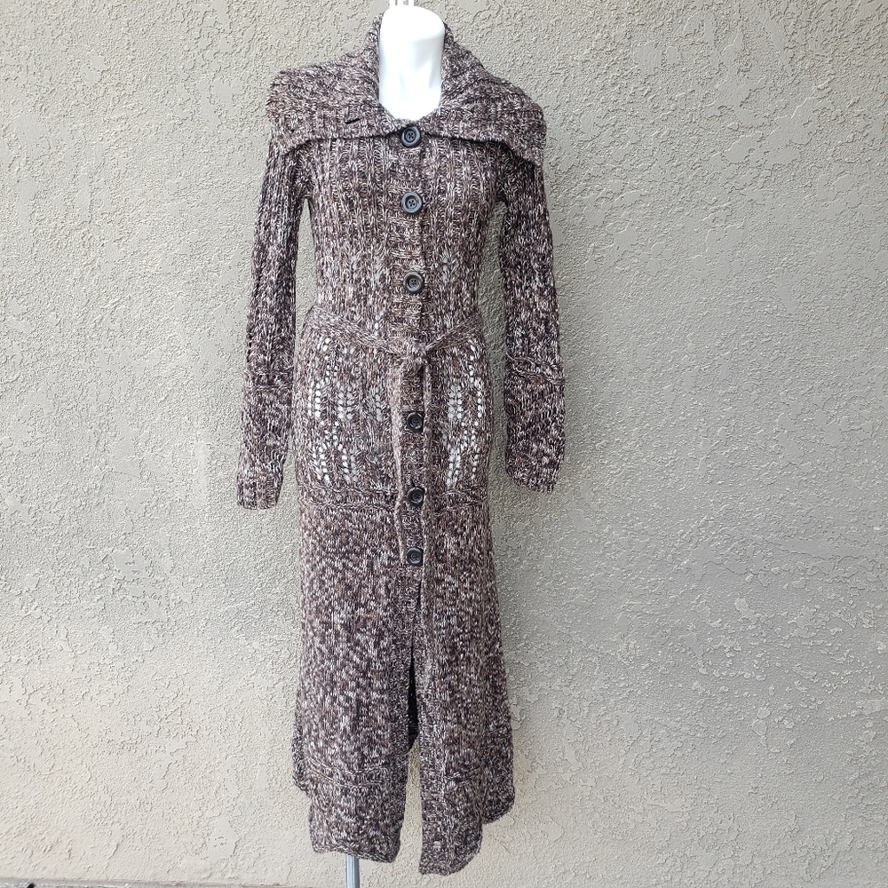Moda International Chunky Long Cardigan